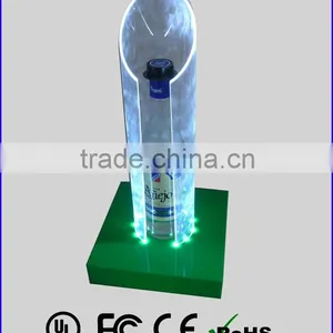 Perfect Acrylic Led Bottle Display Bottle Stand for Advertising Item thumbnail-1