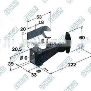 03211 Trailer Body Parts Bonnet Fastener Rubber thumbnail-2