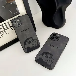 Thermal Stranger Things Cartoon Crayon Small New Voltage Leather Cute Mobile Phone Case For Apple For Iphone 8P X 11 13 14Promax thumbnail-1