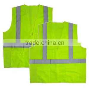 High Visibility Safety Reflective Mesh Vest EN471 110gsm thumbnail-1