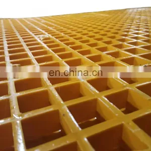 Factory Direct UV Resistant Fiberglass FRP Grating Walkway for Solar Roof Floor Grating Walkway Plastic Frp Grate thumbnail-4