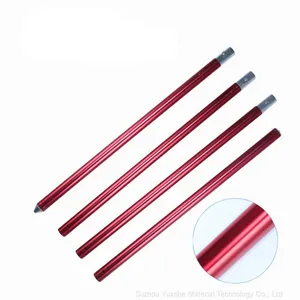 Lightweight Aluminium Poles For Tents ,Oxidation Color Surface of Aluminium Tent Pole Tent Accessories thumbnail-1