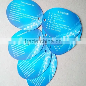 Eco-friendly Printed Personalized Paper Hanging Tags / Ribbon String Tags , Customized Logo and Size thumbnail-1