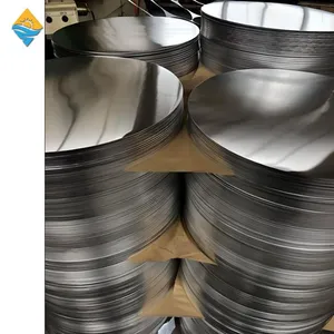 DC Aluminium Disk /Hot Rolled Aluminum Circle for Saucepan 1050 1060 1100 8011 thumbnail-3