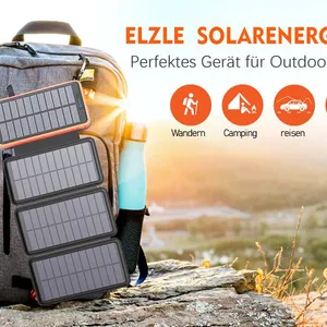 Solar PowerBank 26800mAh Large Capacity Outdoor Waterproof Solar Power Bank Wireless Charging thumbnail-2