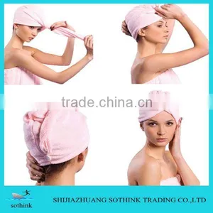 New Products Top-selling Absorbent Hair Turban Towel thumbnail-1