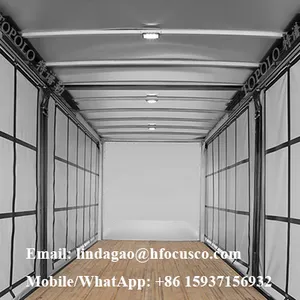 Side Curtain Trailer | Curtain Side Trailer,Commercial Vehicle Curtain Sider Trailer Curtainsider Semi-Trailer for Pellets Goods Transport thumbnail-2
