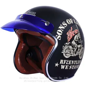 LV008 Motorcycle Half Face Helmet thumbnail-3