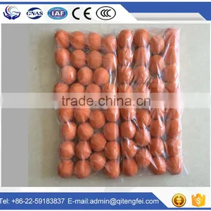Concrete Pump Clear Rubber Bowling Ball thumbnail-1
