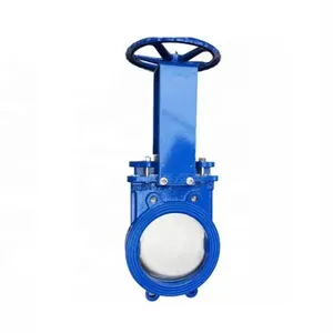 PN16 Flanged Knife Gate Valve SCZ5/973 DIN Slide Gate Valve thumbnail-1