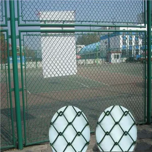Chain Link Fence With Anti-Climb Design for Security Applications thumbnail-1