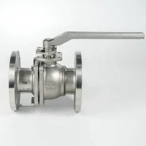 ANSI Full Bore 150LB 304 Stainless Steel 2 PC Flange Electric Pneumatic High Pressure Ball Valve Factory thumbnail-6
