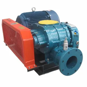 Three-lobe Roots Blower, Made of Cast Steel, for Sewage Aeration, Negative Pressure Conveyance, and Aquaculture Oxygenation Pump/oxygenator thumbnail-1