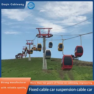 Dq Custom Steel Cable Car Ropeway System Scenic Tourist Transport Mountain Travel Projects Manufacturer Supply Gondola Lift Cableway thumbnail-2