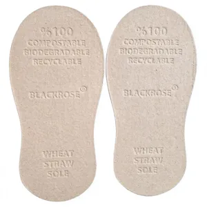 Sugarcane Pulp Disposable Slipper Sole, Biodegradable & Plastic-Free, Non-Slip Dry Breathable Custom Molded Insole thumbnail-4