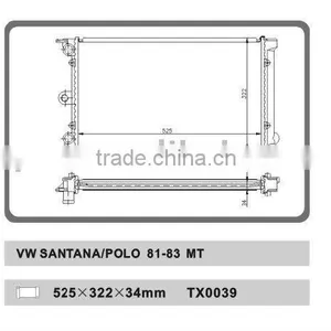 Auto Radiator for VW SANTANA/POLO 81-83 MT thumbnail-1