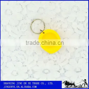 Helmet Coloured Decorative Plastic Key Chain thumbnail-2