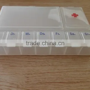 Plastic Dispenser Pill Reminder Box thumbnail-3
