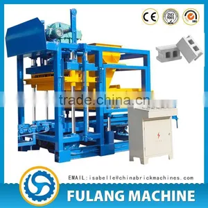 QT4-25 Auto Concrete Hydrauform Block Machine Cement Brick Making Machine Price in Nepal thumbnail-1