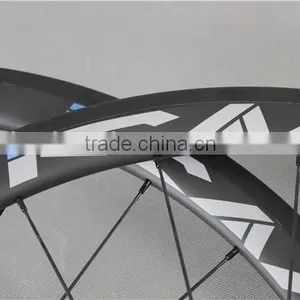 Super Light Carbon Clincher Wheelset Wide Edge Carbon Fiber Wheels W40C thumbnail-5