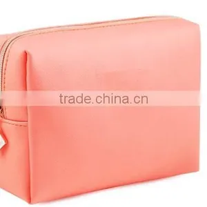 2015 Newest Small Pink PU Cosmetic Bags thumbnail-3