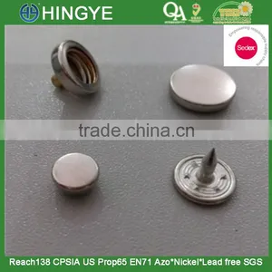 Sedex Audited 2 Pillar Factory Italian Style Metal Pree Studs Snap Button thumbnail-1