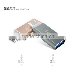 BENKS Original S Type-c Adapter for Macbook Mini Type-c to Usb Metal 3.0 Adapter for Macbook thumbnail-1