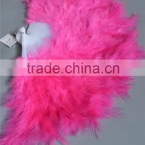 Handmade Craft Large Turkey Feather Hand Fan thumbnail-5