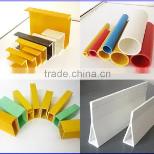 Pultruded Fiberglass Profile/FRP GRP Profile thumbnail-1