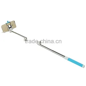 Mini Self-pole Monopod Selfie Stick With Cables thumbnail-6
