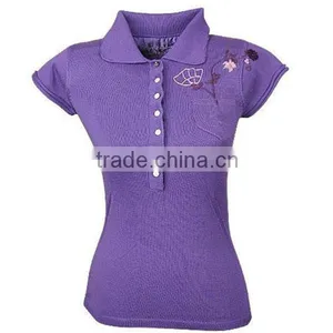 Women Polo T-shirt Printing/200 Gsm Polo T-shirt thumbnail-4