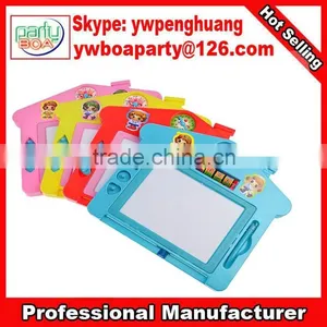 No -toxic Plastic House Shaped Kids Drawing Board With Pen thumbnail-1