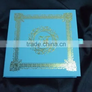 Foil Printed Wedding Invitation Box thumbnail-3