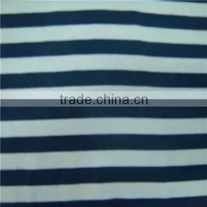 Viscose Spandex Fabric Yarn Dyed Fabric Stripe Single Jersey thumbnail-2