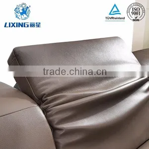 2016 Latest Design Top Grain Leather Sofa thumbnail-4