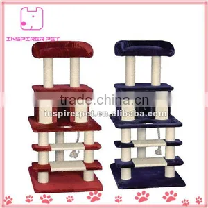 Deluxe Cat Tree of Cat Furniture Condo House Scratcher Toy thumbnail-1