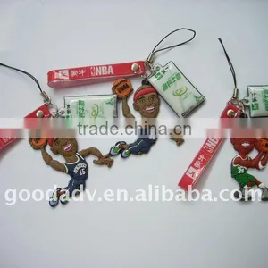 Basketball Player Pvc Mobile Screen Cleaner for Promotion thumbnail-1