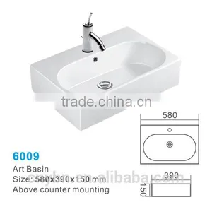 Sanitary Ware Ceramic Bathroom Basin_hand Wash Basin_art Basin thumbnail-4