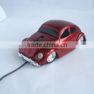 Red Beetle Car Shape Mice thumbnail-1