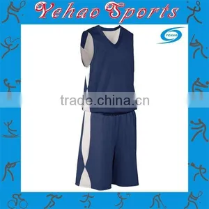 Red White Basketball Jersey Uniform With Black Name and Number thumbnail-3