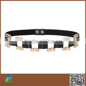 Ladies Fashion Golden Alloy Elastic Belts thumbnail-1