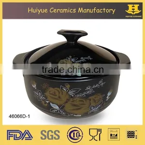 Multi Functional Ceramic Clay Cooking Pot Ceramic Clay Soup Pot Ceramic Clay Hot Pot Quality Choice thumbnail-2