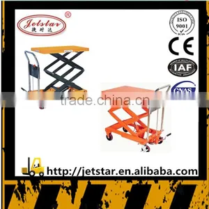 300-800kg Hand Hydraulic Lifting Tow Trolley thumbnail-1