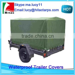 Reusable Waterproof Open Cargo Trailer Cover thumbnail-2