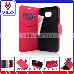 Smart Leather Phone Case for Samsung Note 5 /Card Slot Leather Flip Case for Samsung Note 5 thumbnail-1