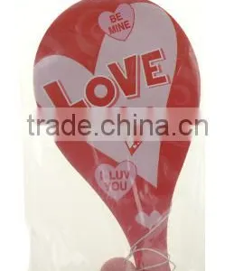 Valentine's Day Paddle Ball for Kid Fun thumbnail-1