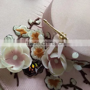 Elegant Artificial PVC Draganfly Decoration Flower Sinamay Fascinator thumbnail-4