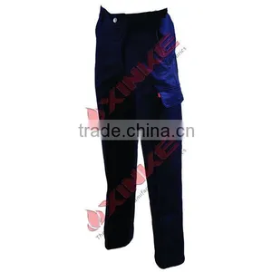 Navy Insect Repellent Trousers for Outdoor Worker thumbnail-1