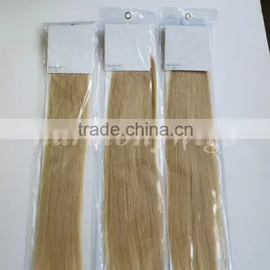 Top Quality Tape in Hair Extensions Human Hair 18 20 22 24inch 2g&2.5g/1pcs #60/Platinum Blonde Customized Color and Length thumbnail-6