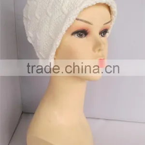 Wholesale Elegant Design Acrylic Embroidery Knit Beanie Hat thumbnail-1